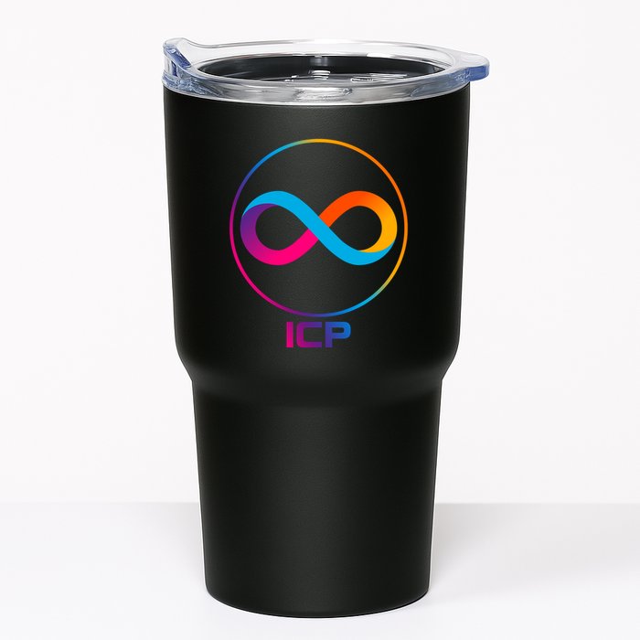 Internet Computer Cryptocurrency Logo Tumbler