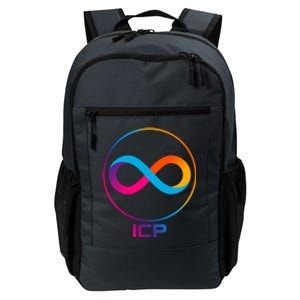 Internet Computer Cryptocurrency Logo Daily Commute Backpack