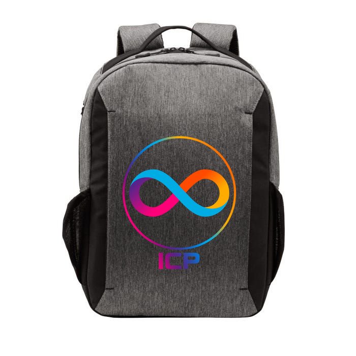 Internet Computer Cryptocurrency Logo Vector Backpack