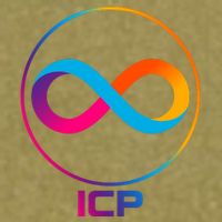 Internet Computer Cryptocurrency Logo Garment-Dyed Women's Muscle Tee