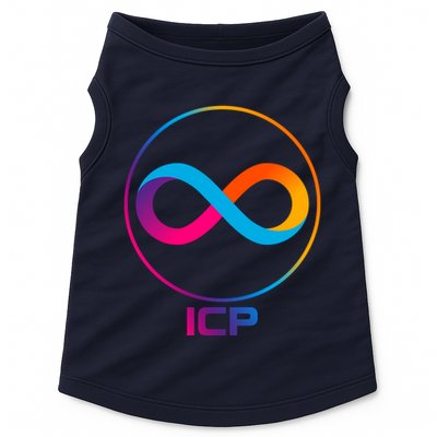 Internet Computer Cryptocurrency Logo Doggie Tank