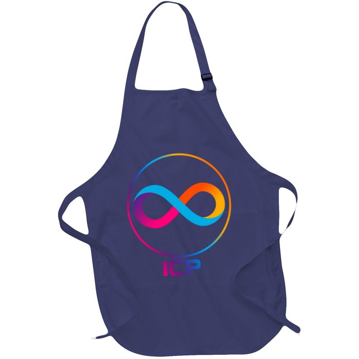 Internet Computer Cryptocurrency Logo Apron