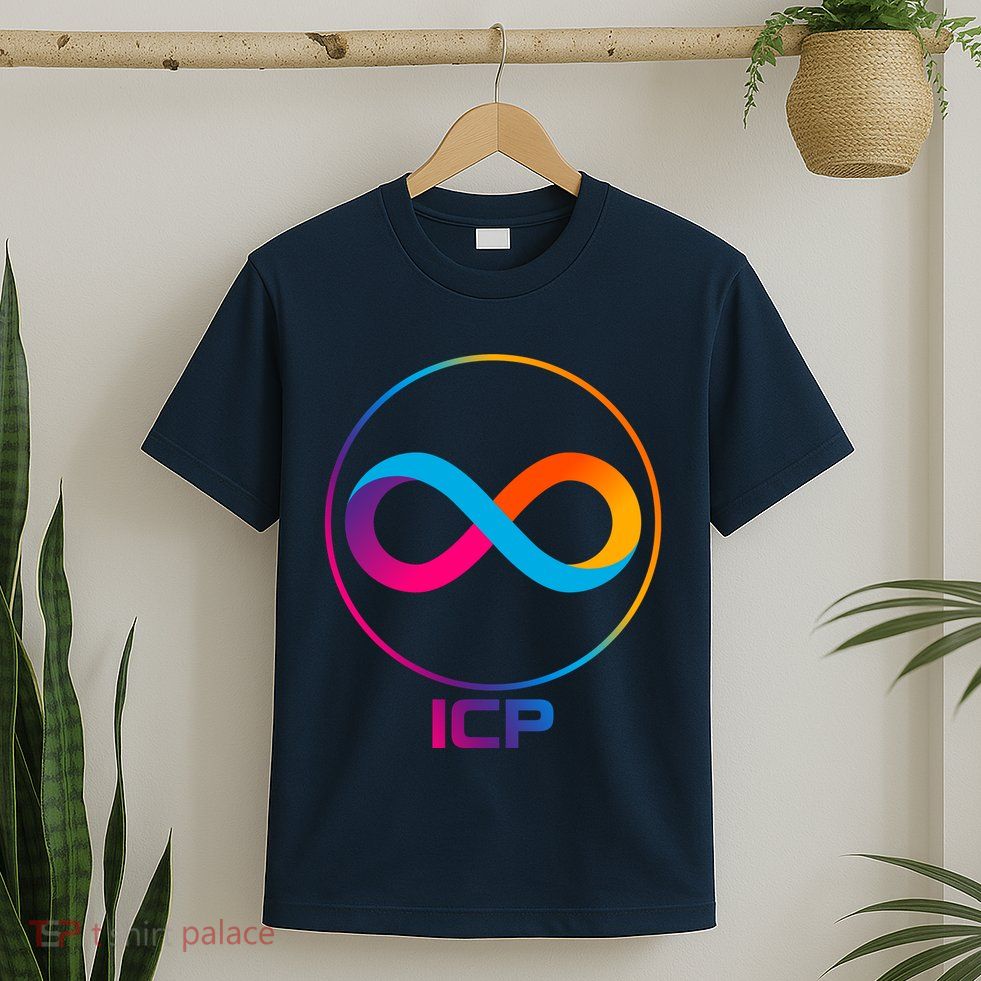 Internet Computer Cryptocurrency Logo T-Shirt
