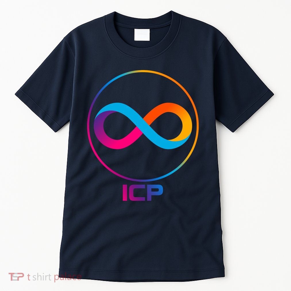 Internet Computer Cryptocurrency Logo Tall T-Shirt