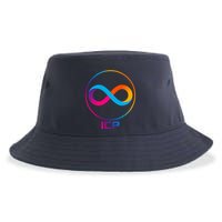 Internet Computer Cryptocurrency Logo Sustainable Bucket Hat