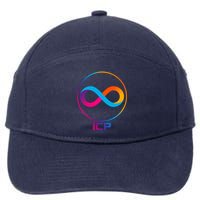 Internet Computer Cryptocurrency Logo 7-Panel Snapback Hat