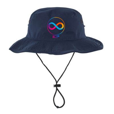 Internet Computer Cryptocurrency Logo Legacy Cool Fit Booney Bucket Hat
