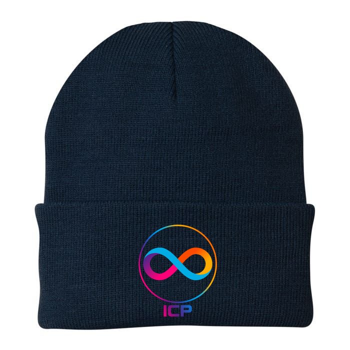 Internet Computer Cryptocurrency Logo Beanie