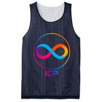 Internet Computer Cryptocurrency Logo Mesh Reversible Basketball Jersey Tank