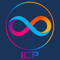 Internet Computer Cryptocurrency Logo Mousepad