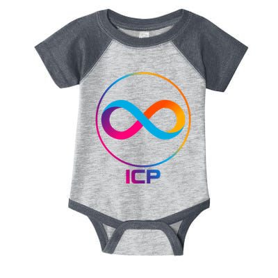 Internet Computer Cryptocurrency Logo Infant Baby Jersey Bodysuit