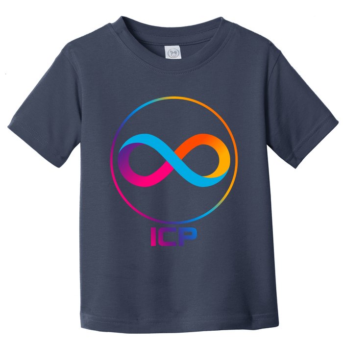 Internet Computer Cryptocurrency Logo Toddler T-Shirt