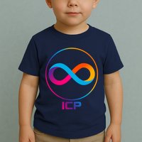 Internet Computer Cryptocurrency Logo Toddler T-Shirt