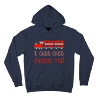 I Choo Choo Choose You Train Valentines Day Boys Hoodie