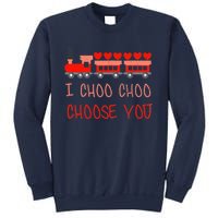 I Choo Choo Choose You Train Valentines Day Boys Sweatshirt