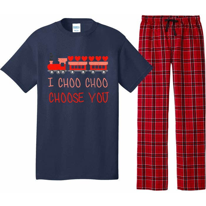 I Choo Choo Choose You Train Valentines Day Boys Pajama Set