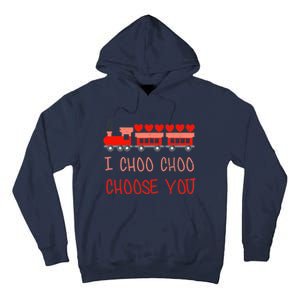 I Choo Choo Choose You Train Valentines Day Boys Tall Hoodie