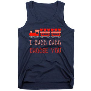 I Choo Choo Choose You Train Valentines Day Boys Tank Top