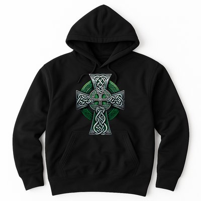 Irish Celtic Cross Knot Christian Holy Trinity Scottish Celt Hoodie