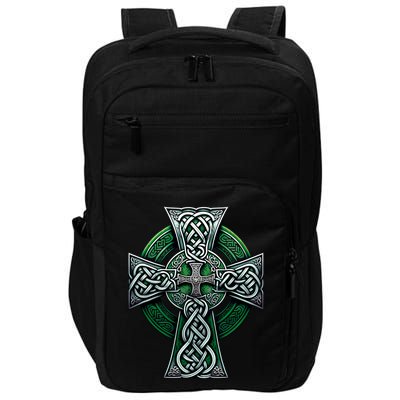 Irish Celtic Cross Knot Christian Holy Trinity Scottish Celt Impact Tech Backpack