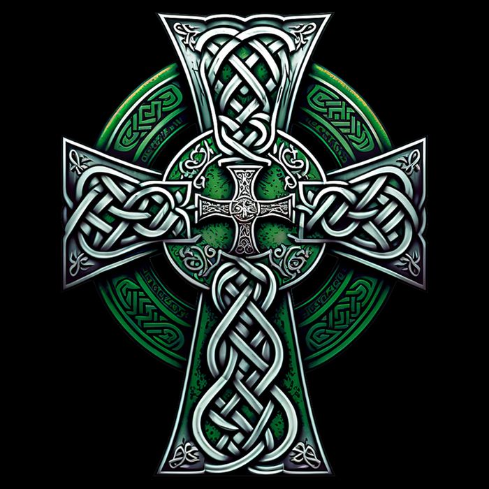 Irish Celtic Cross Knot Christian Holy Trinity Scottish Celt Impact Tech Backpack