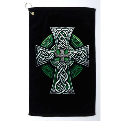 Irish Celtic Cross Knot Christian Holy Trinity Scottish Celt Golf Towel