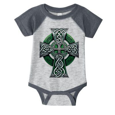 Irish Celtic Cross Knot Christian Holy Trinity Scottish Celt Infant Baby Jersey Bodysuit