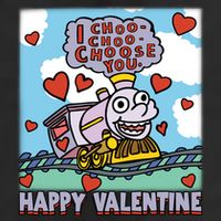 I Choo Choo Choose You Happy ValentineS Day The Sim!Pson Choo Choo Choo Cool Comfort Performance Bucket Hat