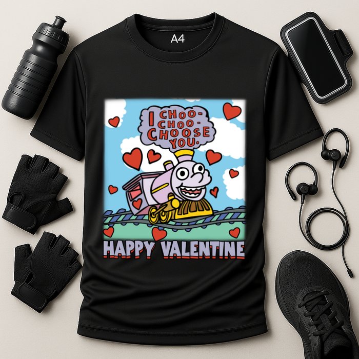 I Choo Choo Choose You Happy ValentineS Day The Sim!Pson Choo Choo Choo Performance Shirt