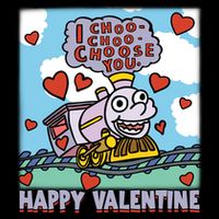 I Choo Choo Choose You Happy ValentineS Day The Sim!Pson Choo Choo Choo Sustainable Bucket Hat