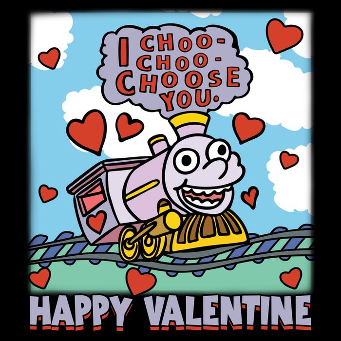 I Choo Choo Choose You Happy ValentineS Day The Sim!Pson Choo Choo Choo Bucket Hat