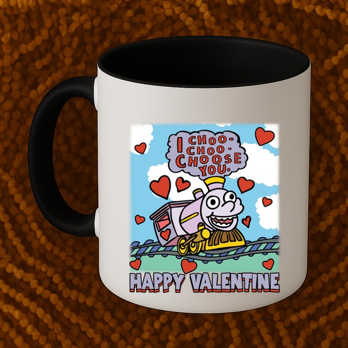 I Choo Choo Choose You Happy ValentineS Day The Sim!Pson Choo Choo Choo Mug