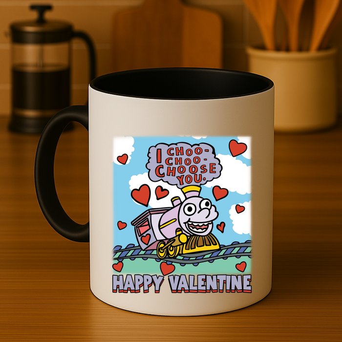 I Choo Choo Choose You Happy ValentineS Day The Sim!Pson Choo Choo Choo Mug