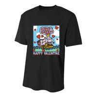I Choo Choo Choose You Happy ValentineS Day The Sim!Pson Choo Choo Choo Youth Performance Sprint T-Shirt
