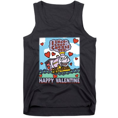 I Choo Choo Choose You Happy ValentineS Day The Sim!Pson Choo Choo Choo Tank Top