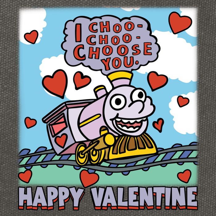I Choo Choo Choose You Happy ValentineS Day The Sim!Pson Choo Choo Choo Cotton Canvas Backpack