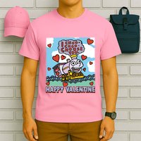 I Choo Choo Choose You Happy ValentineS Day The Sim!Pson Choo Choo Choo T-Shirt