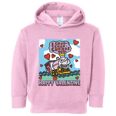 I Choo Choo Choose You Happy ValentineS Day The Sim!Pson Choo Choo Choo Toddler Hoodie