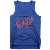 I Can Do All Things Through Christ Religous Bible Butterfly Gift Tank Top