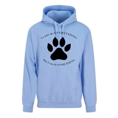 I Can’T Do Everything But I Can Do Something Paw Dog Unisex Surf Hoodie