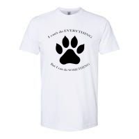 I Can’T Do Everything But I Can Do Something Paw Dog Softstyle CVC T-Shirt