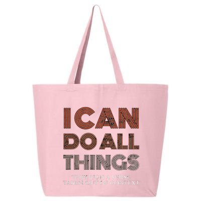 I Can Do All Things Through A Verse Taken Out Of Context 25L Jumbo Tote