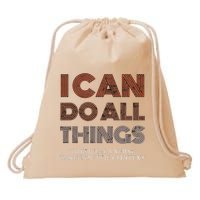 I Can Do All Things Through A Verse Taken Out Of Context Drawstring Bag