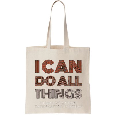 I Can Do All Things Through A Verse Taken Out Of Context Bag