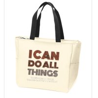 I Can Do All Things Through A Verse Taken Out Of Context Zip Tote Bag