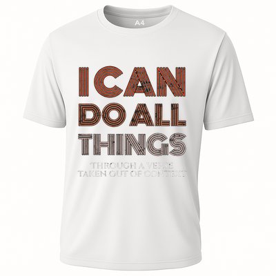 I Can Do All Things Through A Verse Taken Out Of Context Performance Shirt