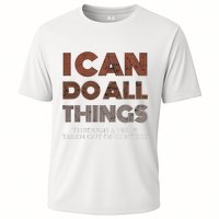 I Can Do All Things Through A Verse Taken Out Of Context Performance Shirt
