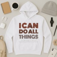I Can Do All Things Through A Verse Taken Out Of Context Hoodie