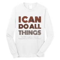 I Can Do All Things Through A Verse Taken Out Of Context Long Sleeve Shirt
