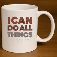 I Can Do All Things Through A Verse Taken Out Of Context 11oz C Handle Ceramic Mug